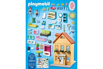Figurine de collection PLAYMOBIL Playmobil 70014 city life mon cabane de ville multicolore - version allemande