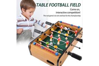 Autre jeux éducatifs et électroniques AUCUNE Mini table de baby-foot 14.2in table de jeu de football de football pour enfants - comme montré2697