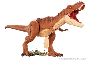 Figurines personnages Jurassic World Figurine t-rex jurassic world super colossal, jouet pour enfant, fmm63