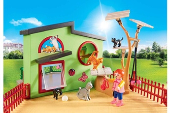 Figurine de collection PLAYMOBIL Playmobil maisonnette des chats, 9276