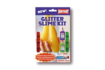 Autres jeux créatifs Instant Mini kit pour fabriquer son slime colle glitter paillette couleur - instant