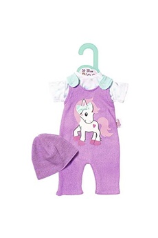 Poupée Zapf Creation Zapf creation 870617 - baby dolly moda grenouillère tricotée avec capuche pour poupée de 36 cm