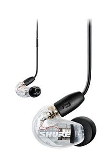 Casque audio Shure AONIC 215 Ecouteurs Sound Isolating filaire - Transparent