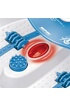 MPM Masseur de pieds à eau, à bulles et à vibrations, contrôle de la température,, MMS01, 70, Blanc/Bleu photo 2