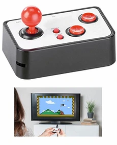 Console rétrogaming GENERIQUE MGT Mobile Games Technology : Console de jeu rétro 8 bits avec 200 jeux et prise TV
