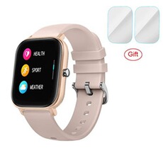 Montre connectée Non renseigné Montre Connectée P8 Compatible IOS,Android,sport Étanche Or W63