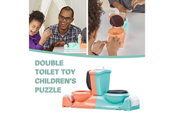 Autre jeux éducatifs et électroniques AUCUNE Toilette trouble flushdown jeu d'enfants pulvérisation d'eau âges trickery jouets de toilette - multicolore