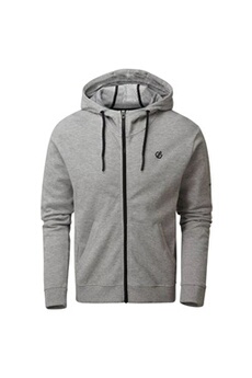 sweat-shirt sportswear regatta dare 2b - veste à capuche modulus - homme (l) (gris) - utrg5043