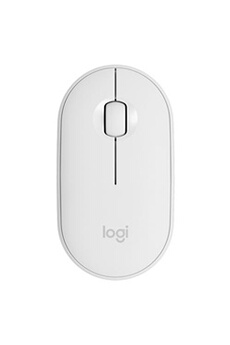 Souris Logitech Pebble 2,4 GHz souris sans fil Bluetooth double mode souris ergonomique sourdine Plug and Play pour ordinateur