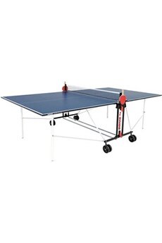 Table de tennis de table Donic Schildkröt table de ping-pong d'intérieur Roller Fun 274 x 153 cm bleu