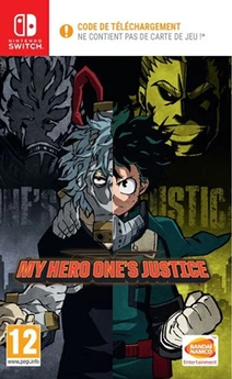 Nintendo Switch Bandai Namco My Hero One’s Justice Code in a Box Nintendo Switch