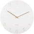 Karlsson Horloge murale Pure - Blanc - 60cm | Leroy Merlin Karlsson Horloge murale Pure - Blanc - 60cm | Leroy Merlin
