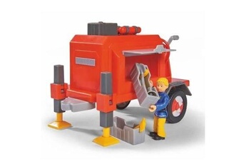 Figurine de collection GENERIQUE Sam le pompier trailer - avec fonction de pulvérisation d'eau réelle - compatible avec vénus et jupiter - convient aux enfants à