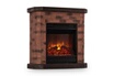 KLARSTEIN Villach cheminée électrique décorative - chauffage 1800w - thermostat - design pierre photo 1