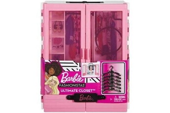Poupée Mattel Mattel - barbie fashionistas - dressing - gbk11 - pour ranger les vêtements accessoires barbie - neuf