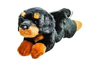 Peluches GENERIQUE Suki gifts 12069 - jeux/jouets - peluche - yomiko laying rottweiler peluche,