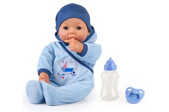 Accessoire poupée Bayer Bayer design - 9468300 - hello baby - garçon avec fonction - 46 cm