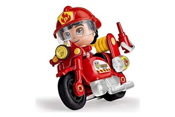 Figurine de collection Famosa Playset pinypon action fireman motorbike famosa
