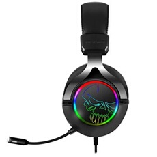 Casque filaire Gaming XpertH600 RVB Noir