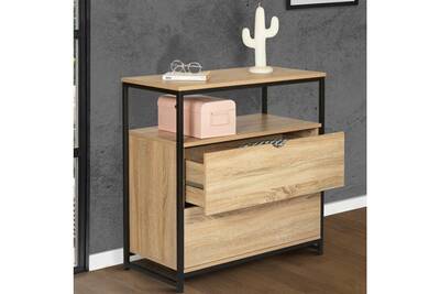 Commode Idmarket Commode 2 Tiroirs Detroit Design Industriel Avec Etagere Darty Commode Idmarket Commode 2 Tiroirs Detroit Design Industriel Avec Etagere Darty
