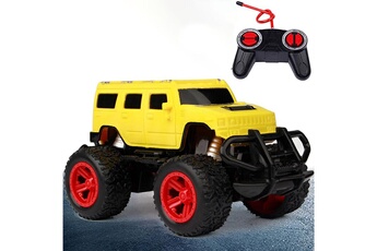 Autre véhicule télécommandé AUCUNE Véhicules cadeau de jouet tout-terrain simulation à quatre voies sans fil télécommande - jaune