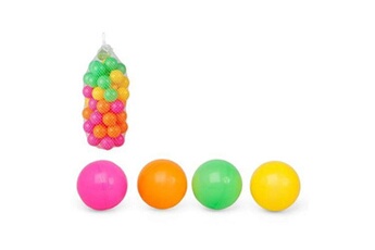 Jouet de bain Bigbuy Fun Balles colorées pour parc pour enfant 115692 (40 uds)