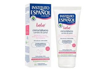 Trousse de toilette bébé Instituto Español Crème de soin quotidien de la zone de la couche instituto español (150 ml)