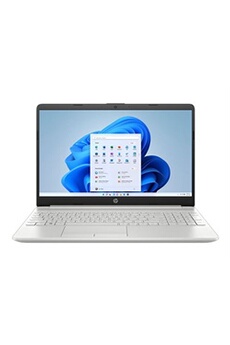 Laptop 15-dw2036nf - Intel Core i3 - 1005G1 / jusqu'à 3.4 GHz - Win 10 Familiale 64 bits - UHD Graphics - 4 Go RAM - 128 Go SSD + 1 To HDD - 15.6"
