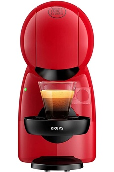 Expresso Seb Krups Nescafé Dolce Gusto Piccolo XS KP1A05 - Machine à café - 15 bar - rouge