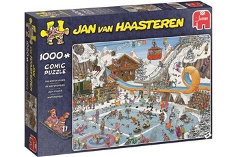 Puzzle Jumbo Jumbo jigsaw puzzle jan van haasteren jeux d' hiver de 1000 pièces