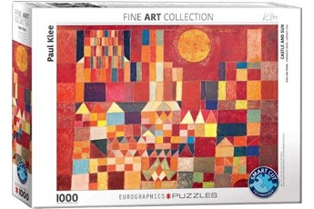Puzzle Eurographics Eurographics puzzle paul klee castle and sun (1000 pièces, multicolore)