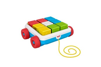 Jouets premier âge Fisher Price Mon wagon cubes à tirer fisher price