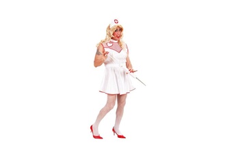 Accessoire de déguisement Aptafetes Costume infirmiere homme taille xl - blanc - xl