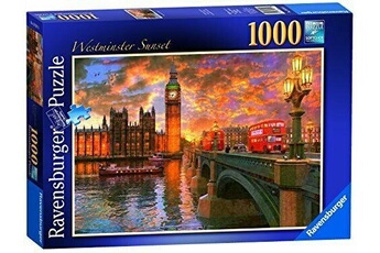 Puzzles Ravensburger Westminster sunset london 1000pc casse-tête