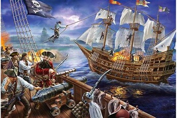 Puzzle Schmidt Spiele Schmidt spiele - non aventures avec les pirates, 150 pcs, 56252