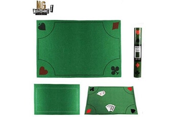 Tapis d'éveil GENERIQUE 1 tapis de jeux epais 40 x 60 cm carte poker belote guinche luxe antiderapant