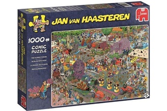 Puzzle Jumbo Jumbo puzzle jan van haasteren flower parade 1000 pièces