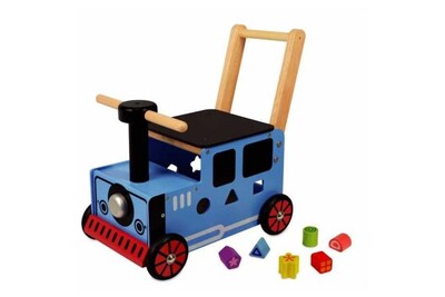 Porteur I M Toy Porteur En Bois Pour Bebe Le Petit Train Bleu Darty Porteur I M Toy Porteur En Bois Pour Bebe Le Petit Train Bleu Darty