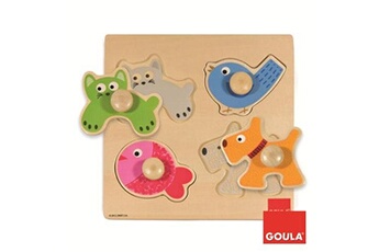 Puzzle Goula Goula puzzle animaux domestiques 4 pièces