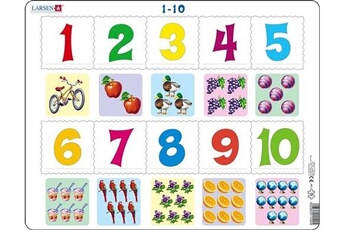 Puzzle Larsen Larsen puzzle maxi apprendre à compter 10 pièces