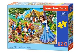 Puzzle Castorland Castorland jigsaw snow white and the seven dwarfs - snow white and the seven dwarfs 120 pièces