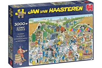 Puzzles Jumbo Jumbo puzzle jan van haasteren de wijnmakerij3000 pièces