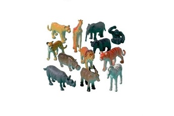 Article et décoration de fête Amscan Amscan set de jeu animaux sauvages 12 pièces