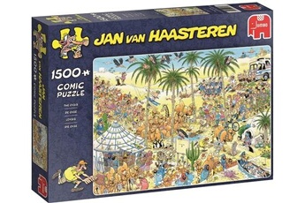 Puzzle Jumbo Jumbo jan van haasteren oasis 1500 pièces du puzzle