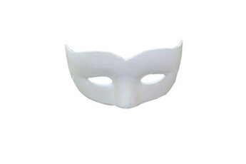 Masque de déguisement GENERIQUE Masque de venise loup à décorer 5.5x13.5cm