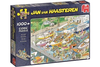 Puzzle Jumbo Jumbo jigsaw puzzle jan van haasteren les écluses 1000 pièces