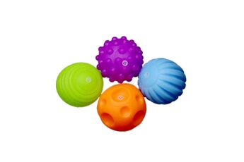 Autre jeux éducatifs et électroniques AUCUNE 6pc les sens tactiles jouets développement bébé main balle jouet formation molle - multicolore