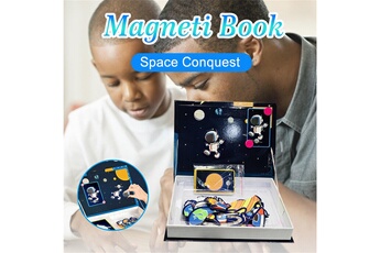Autre jeux éducatifs et électroniques AUCUNE Puzzles magnétiques pour enfants de 3 à 5 ans tout-petits magneti book space conquest - multicolore