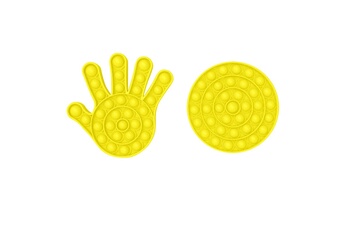 Autre jeux éducatifs et électroniques AUCUNE Push bubble fidget jouet sensoriel autisme besoins spéciaux anti-stress - jaune