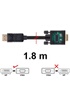 CABLING ®Prémium Cable DisplayPort vers VGA,Adaptateur Display Port vers VGA Câble 1,8m noir photo 2